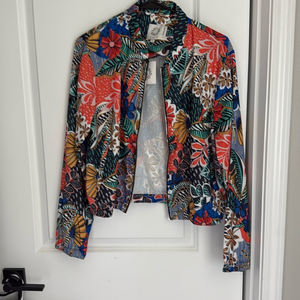 Lili Sidonio bomber jacket - brand new, never worn with tag - size large